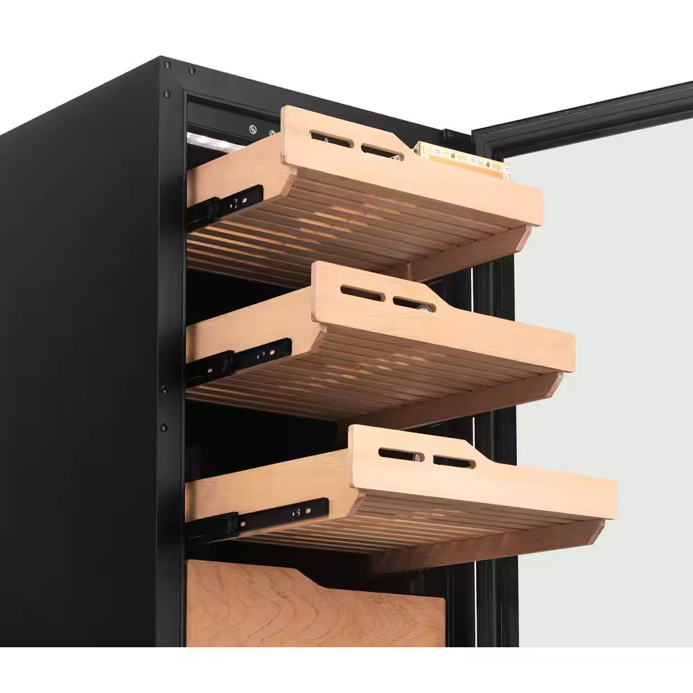 840 Count Electric Cigar Humidor, Built-In Humidification System with Opti-Temp Heating and Cooling Function