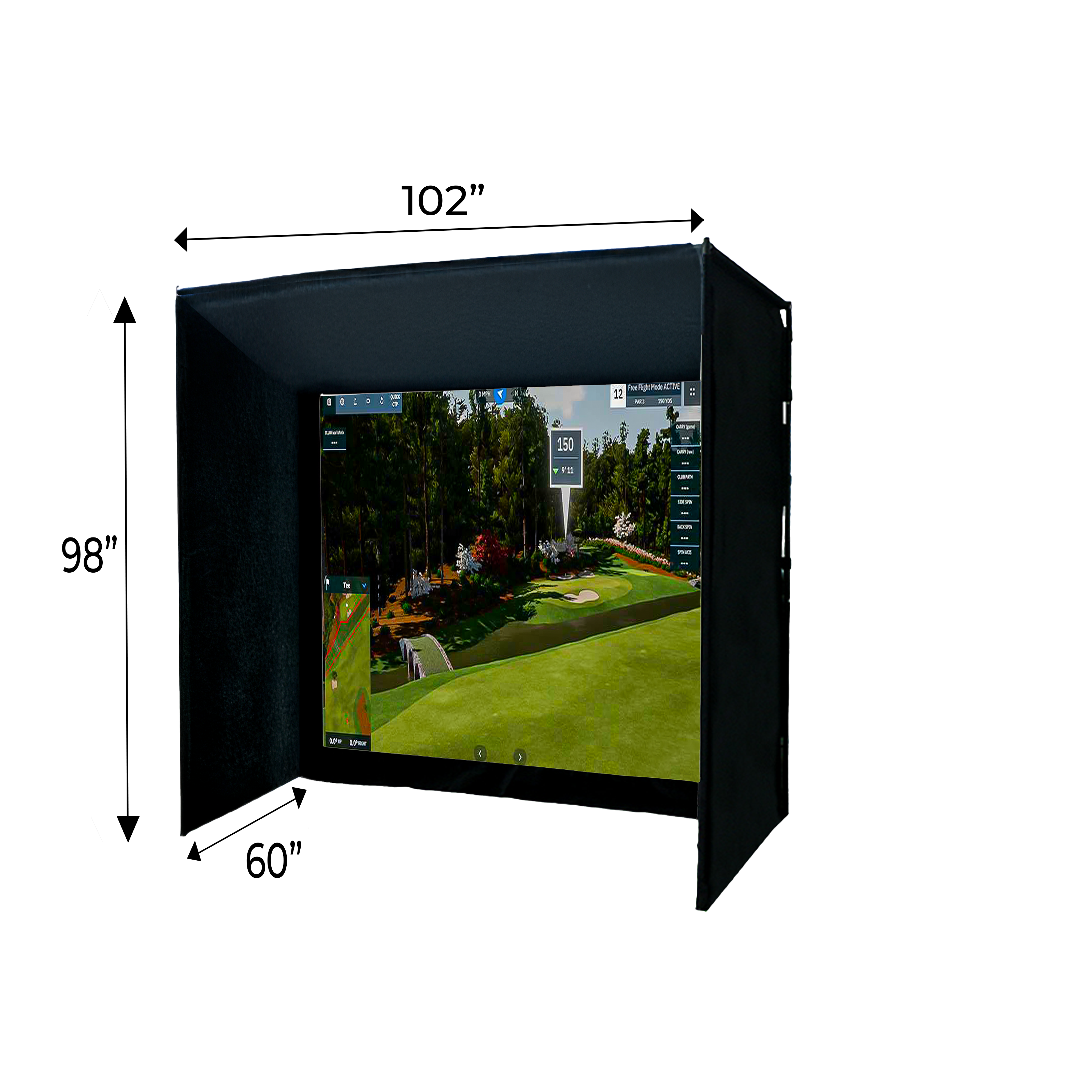 Par 8 Golf Simulator Enclosure